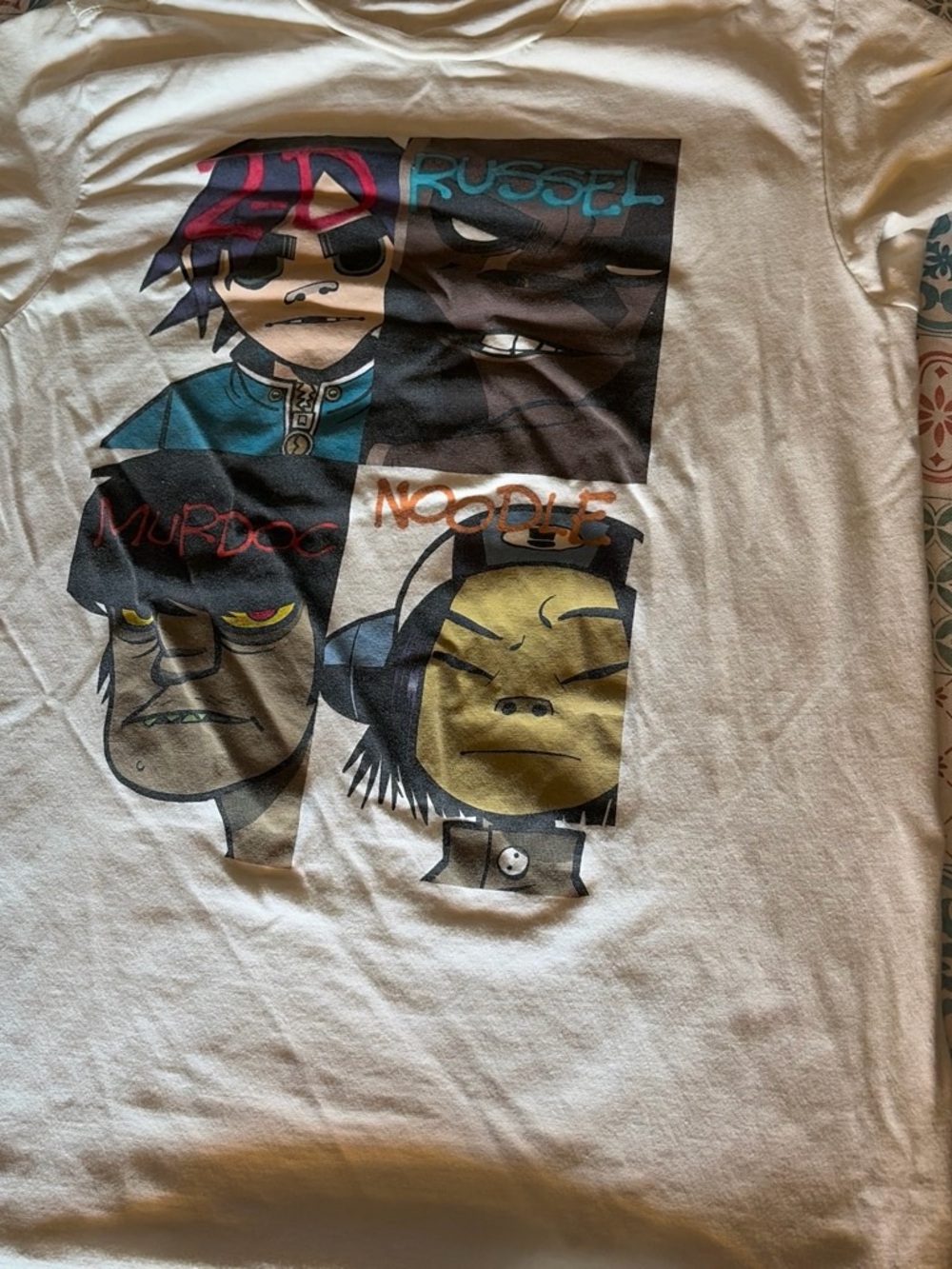 Gorillaz Graphic Band T-Shirt